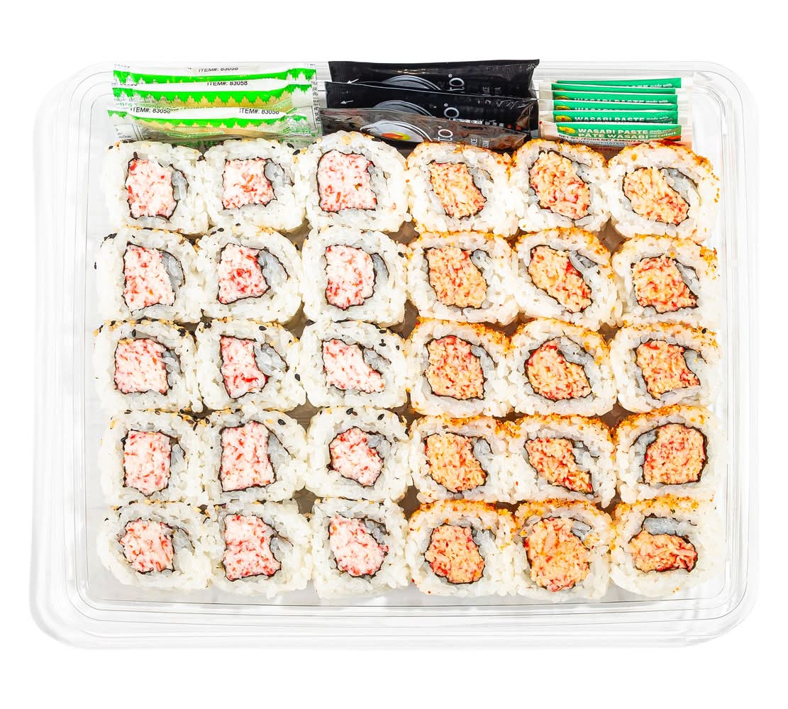 Snowfox - Rouleaux Californiens, 30 Morceaux / Snowfox California Rolls, 30 Pieces