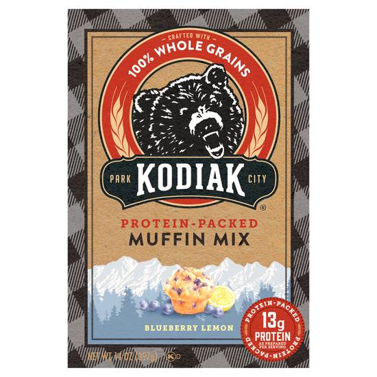 Kodiak Cakes Blueberry Lemon Muffin Mix