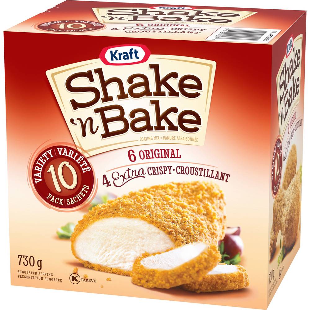 Shake 'N Bake Coating Mix Variety Pack, 730 G