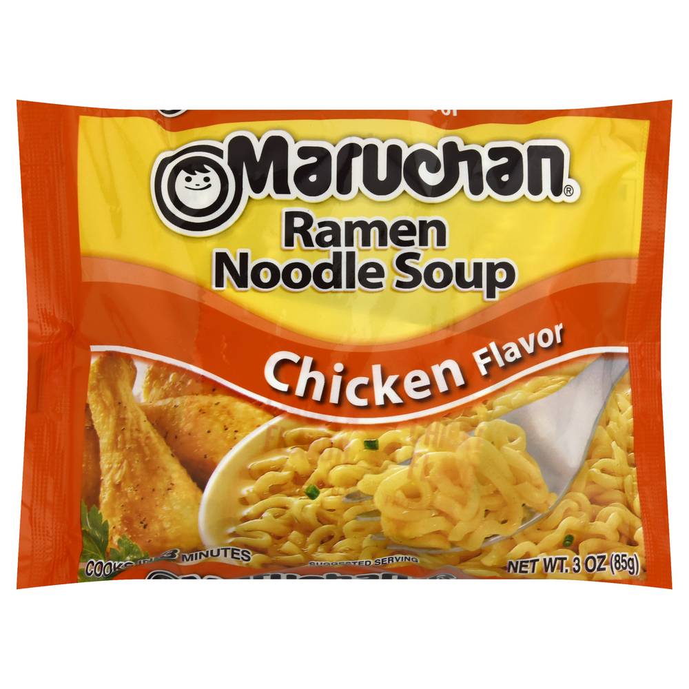 Maruchan Chicken Flavor Ramen Noodle Soup (3 oz)