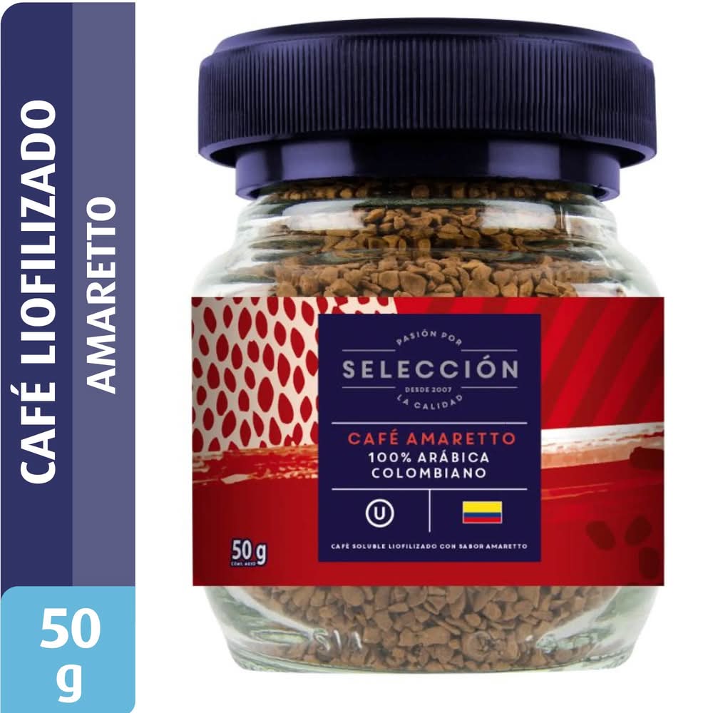 Selección · Café instantáneo liofilizado amaretto (50 g)