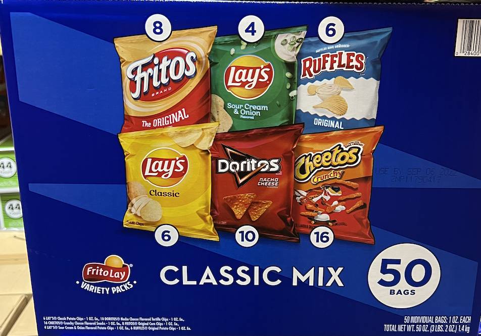 Frito Lay - Classic Mix - 50 Ct (50 Units)