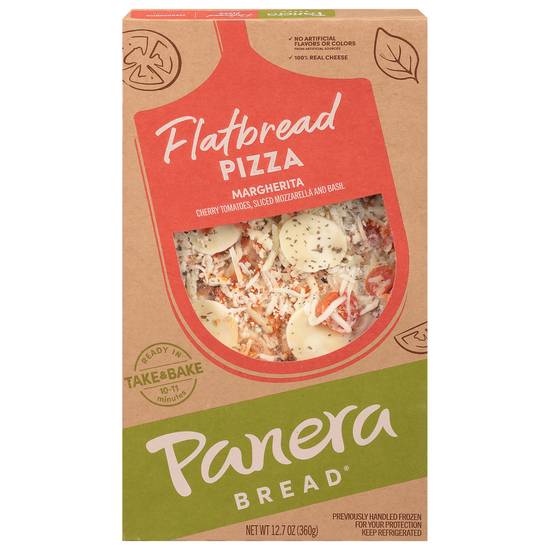 Panera Bread Margherita Flatbread Pizza