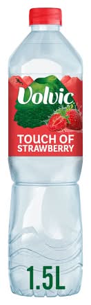 Volvic Strawberry, Touch Of Fruit Natural Water (1.5L)