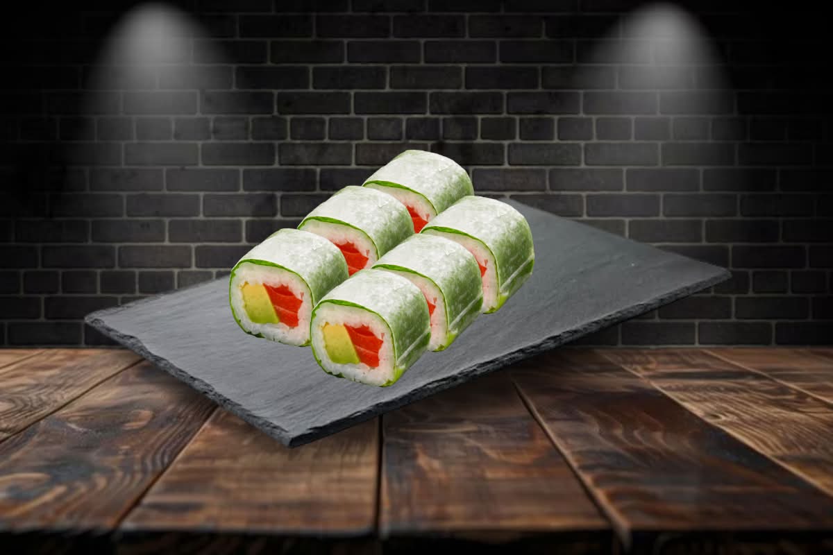 Printemps Roll Saumon avocat salade x6