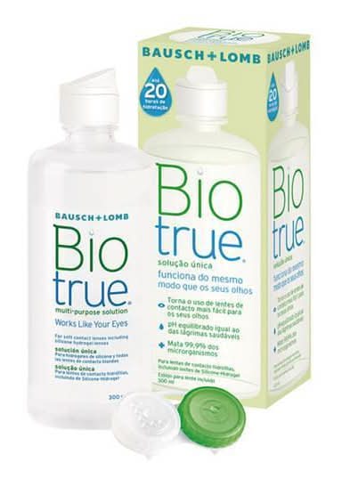 Líquido Limpeza Lentes Contacto Biotrue emb. 300 ml