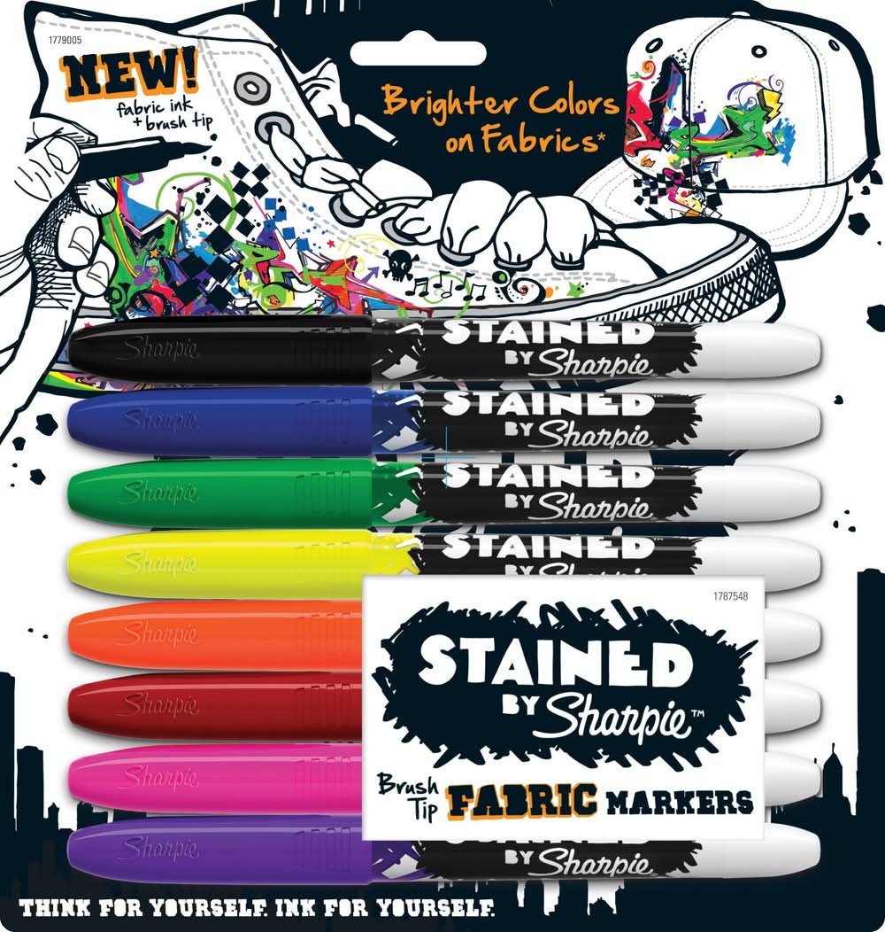 Sharpie Fabric Marker Set