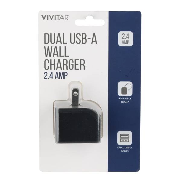 Vivitar Dual Usb-A Wall Charger