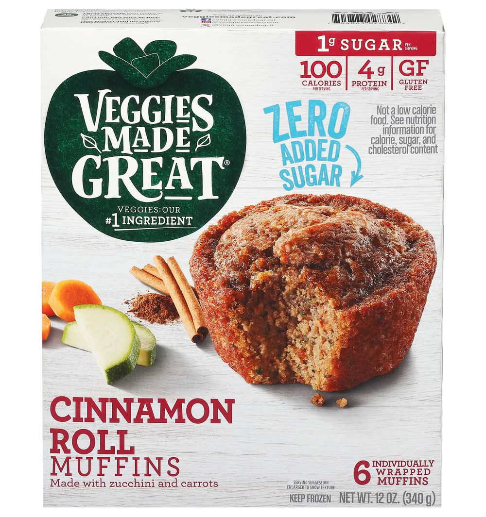 Veggies Made Great Cinnamon Roll Muffins (12 oz)