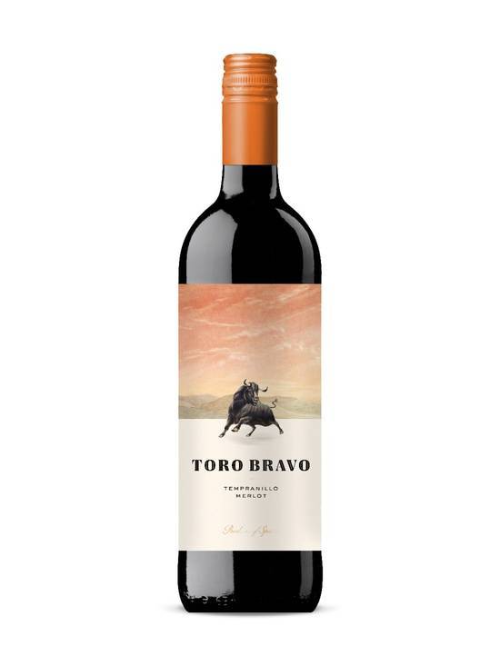 Toro Bravo · Tempranillo Merlot Do Valencia Wine (750 mL)