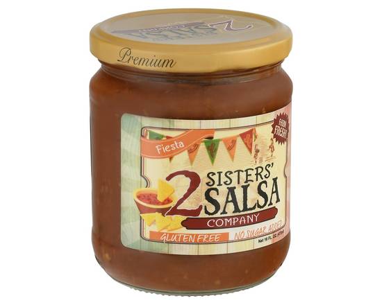 2 Sisters' Salsa · Gluten Free Fiesta Salsa (16 fl oz)