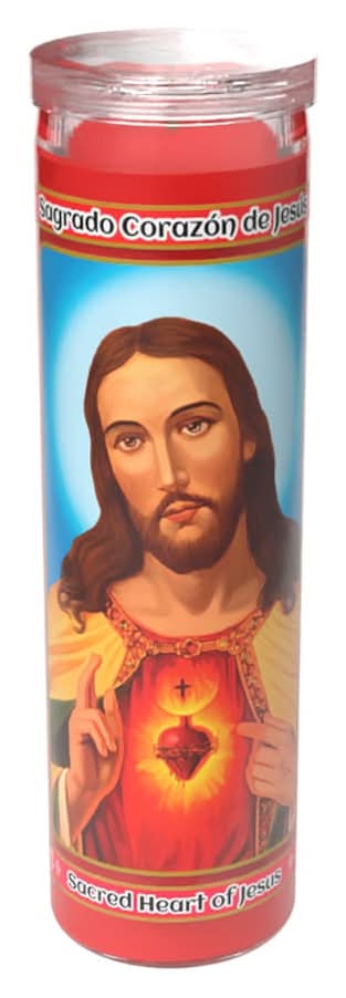 Sacred Heart Prayer Candle