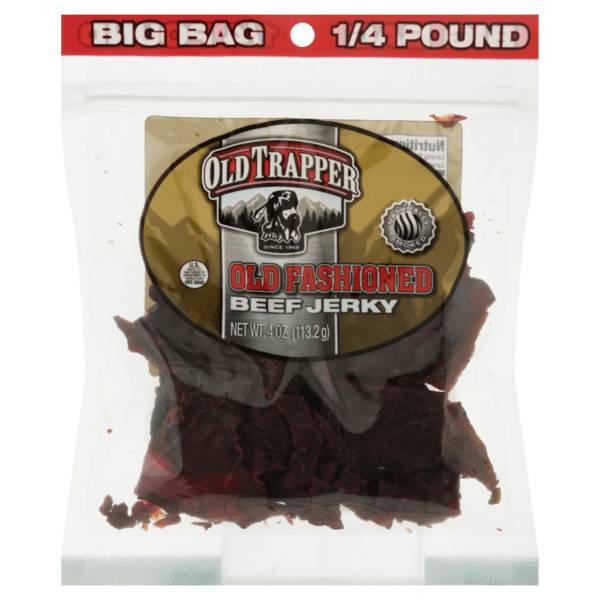 Old Trapper Old Fashioned Beef Jerky 4oz