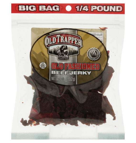 Old Trapper Old Fashioned Beef Jerky 4oz