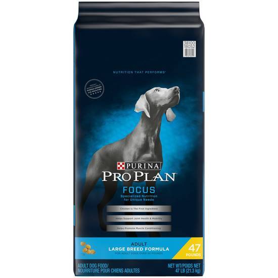 Purina Pro Plan Focus Large Breed Formula High Protein Dry Dog Food (47 lbs)