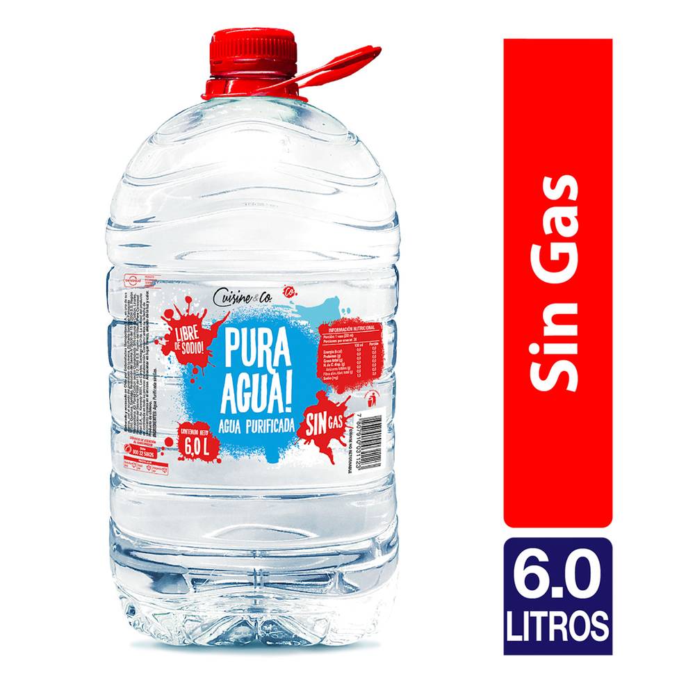 Cuisine & Co · Agua purificada (6 L)