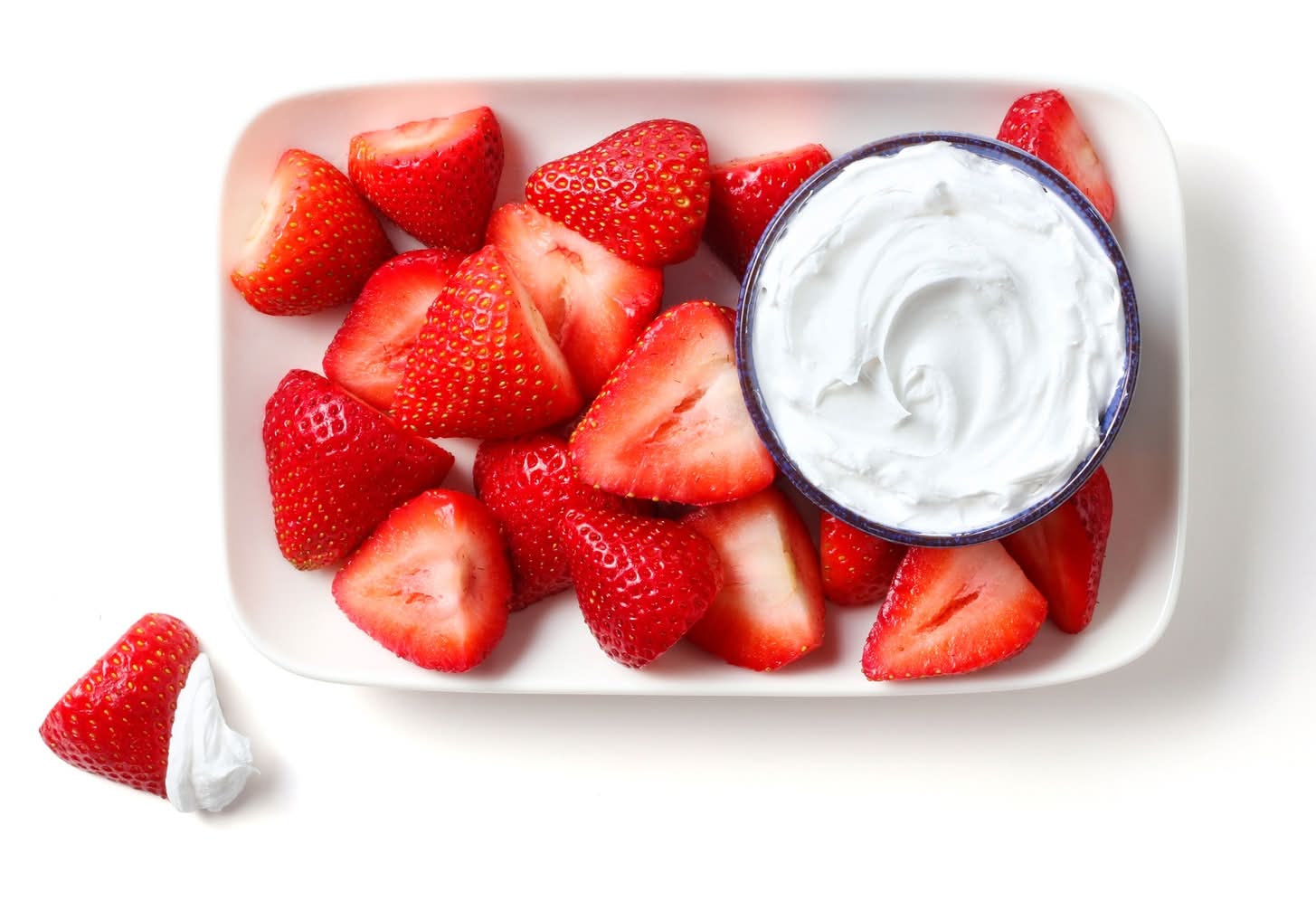 Fresh Made Strawberries with Whipped Topping