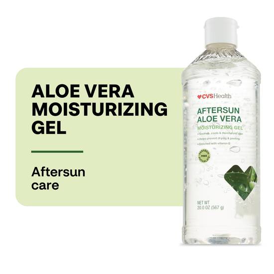 CVS Health Aftersun Aloe Vera Moisturizing Gel, Value Size