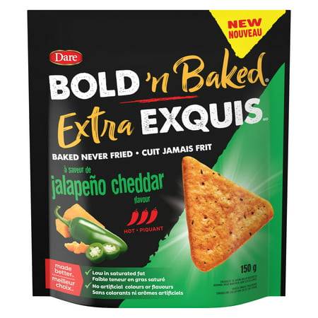 Dare Bold ‘N Baked Extra Exquis Jalapeno Cheddar Crackers (150 g)