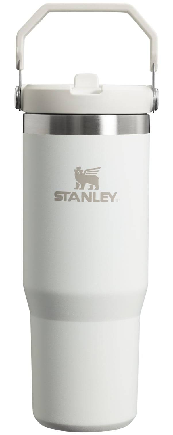 Stanley Iceflow Flip Straw Tumbler 30 -fl oz Stainless steel Insulated Water bottle - Frost | 10-12043-039