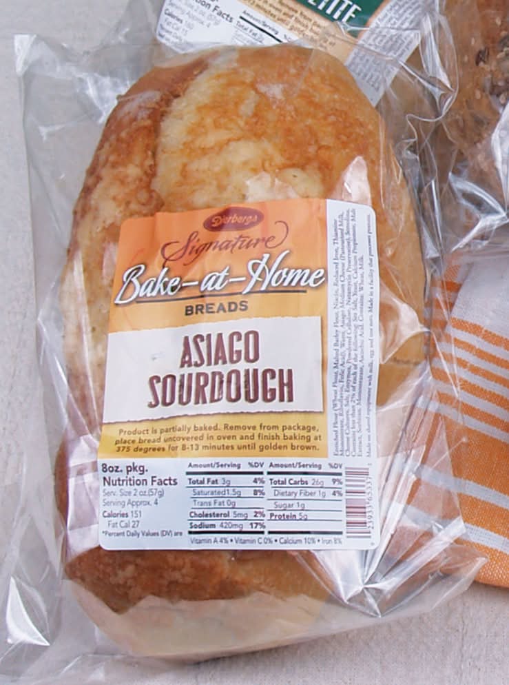 Dierbergs Signature Asiago Sourdough Petite Bread (8 oz)