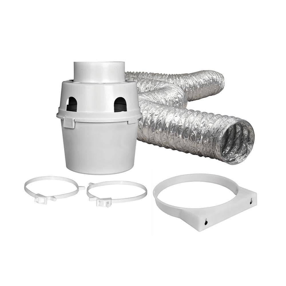 Everbilt 4 In. X 5 Ft. Indoor Dryer Vent Kit With Flexible Duct