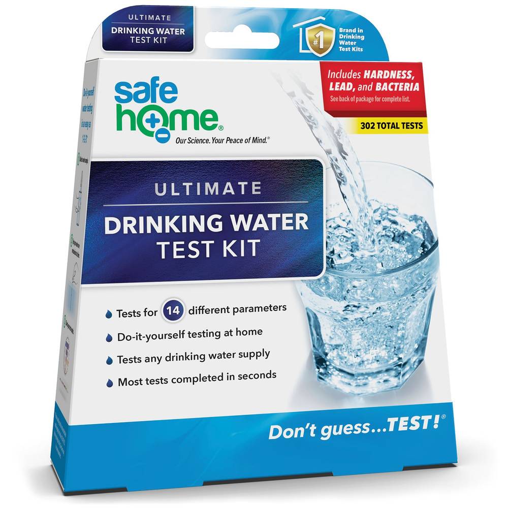 Safe Home Ultimate Water Test Kit Multi-use Water Test Kit | ULTIMATE DIY WATER TEST KIT