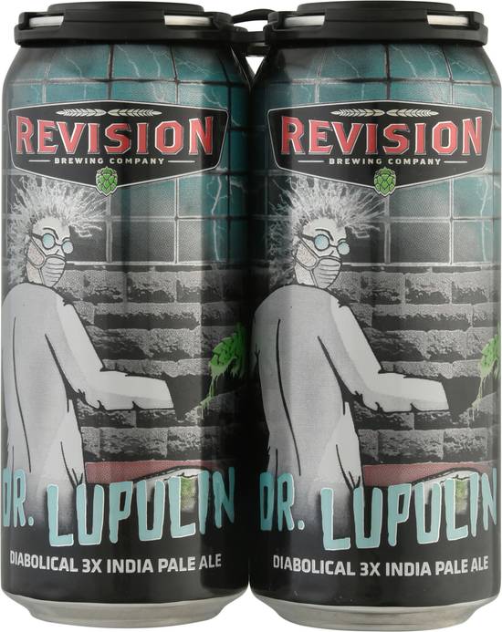Revision Brewing Company Diabolical 3x Ipa Domestic Beer (4 ct, 16 fl oz)