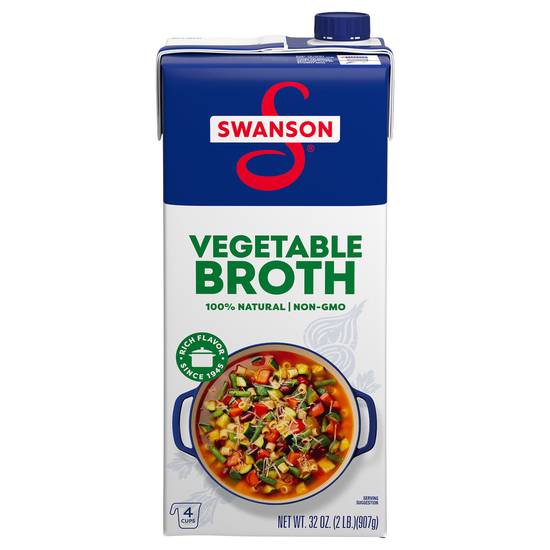 Swanson 100% Natural Vegetable Broth
