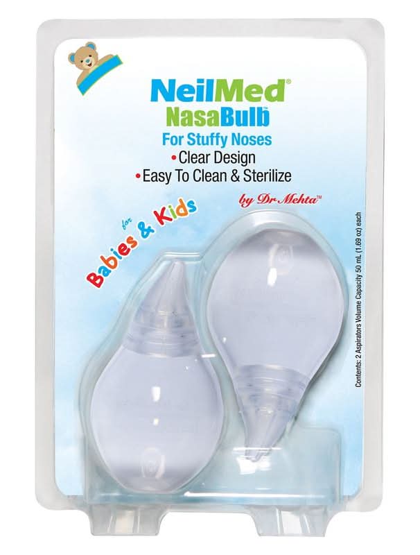 Neilmed Nasabulb Aspirator 2pk