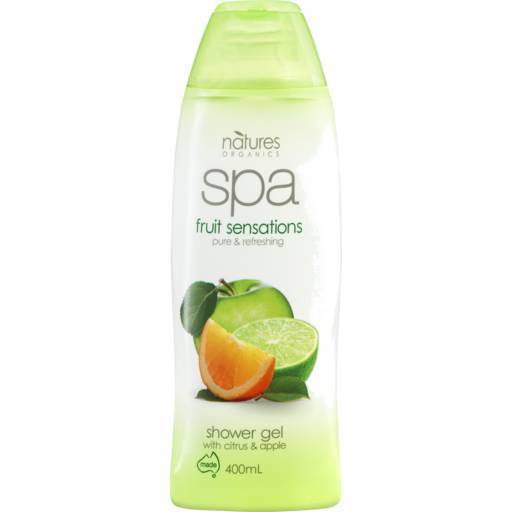 Natures Organic Spa Body Wash Fruit Sensations 400ml