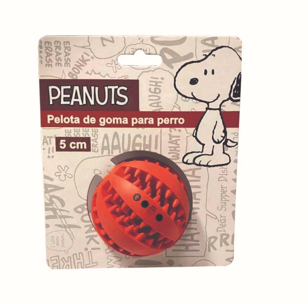 Peanuts pelota de goma (blister 1 pieza)