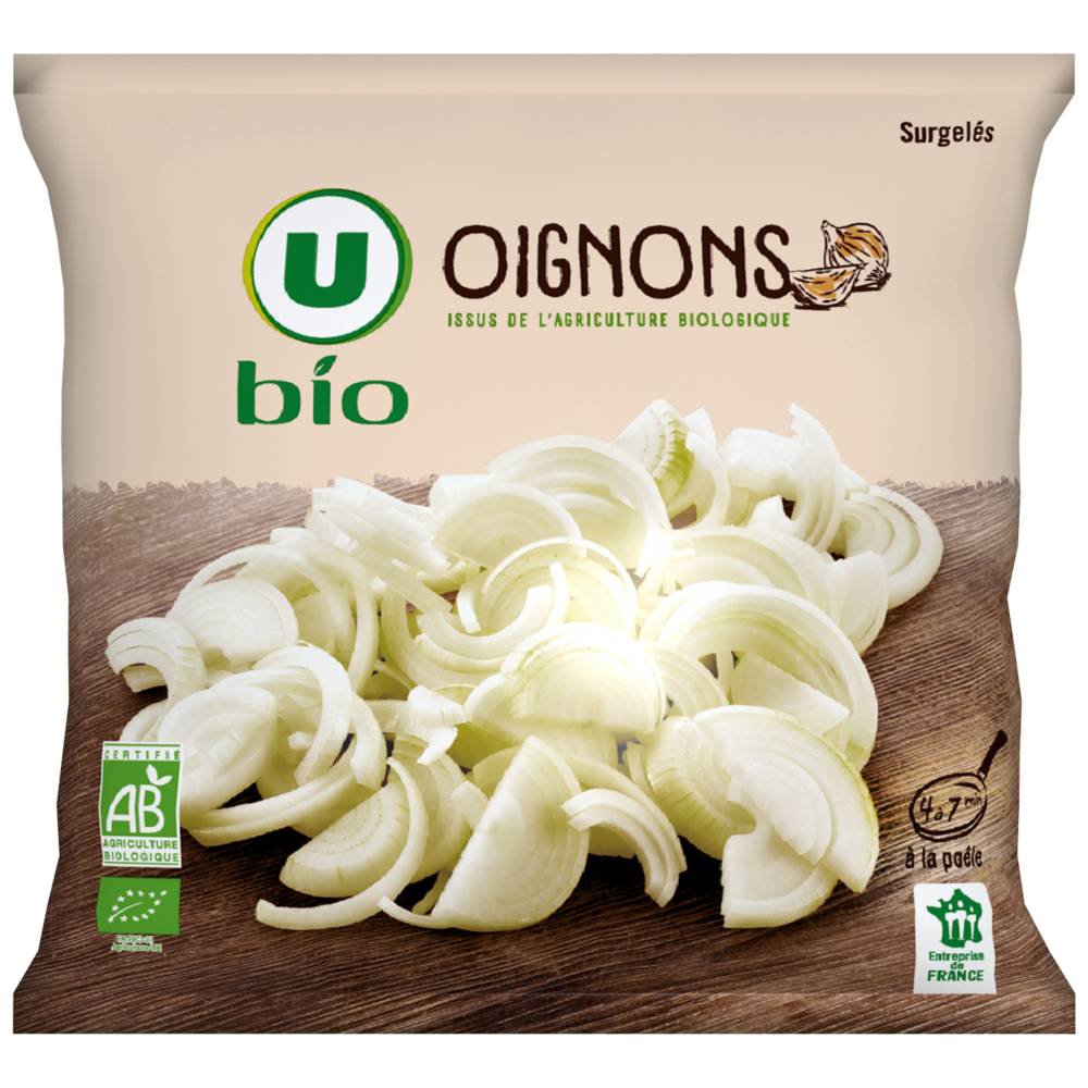Les Produits U - Bio oignons (600g)
