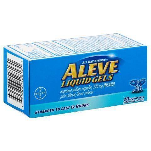 Aleve Liquid Gel 20 Count