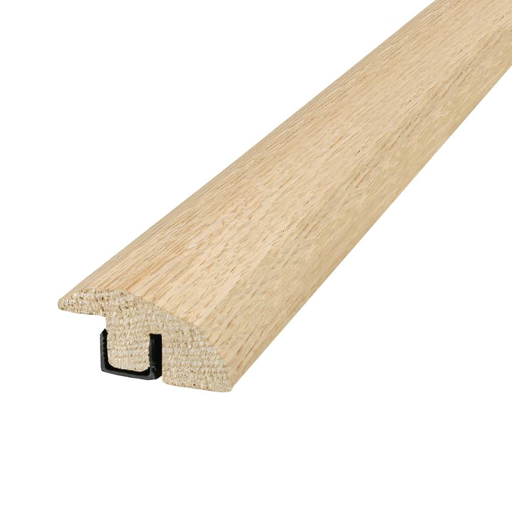 M-D Unfinished 0.875-in T x 1.625-in W x 36-in L Solid Wood Floor Transition Strip | 48909