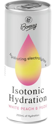 Bonsoy Isotonic Hydration White Peach & Yuzu 250mL