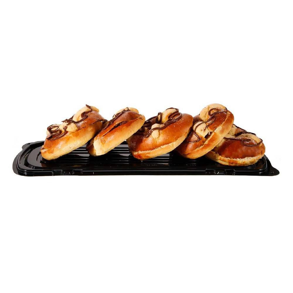 Paquete De 5 Mini Roscas Avellana