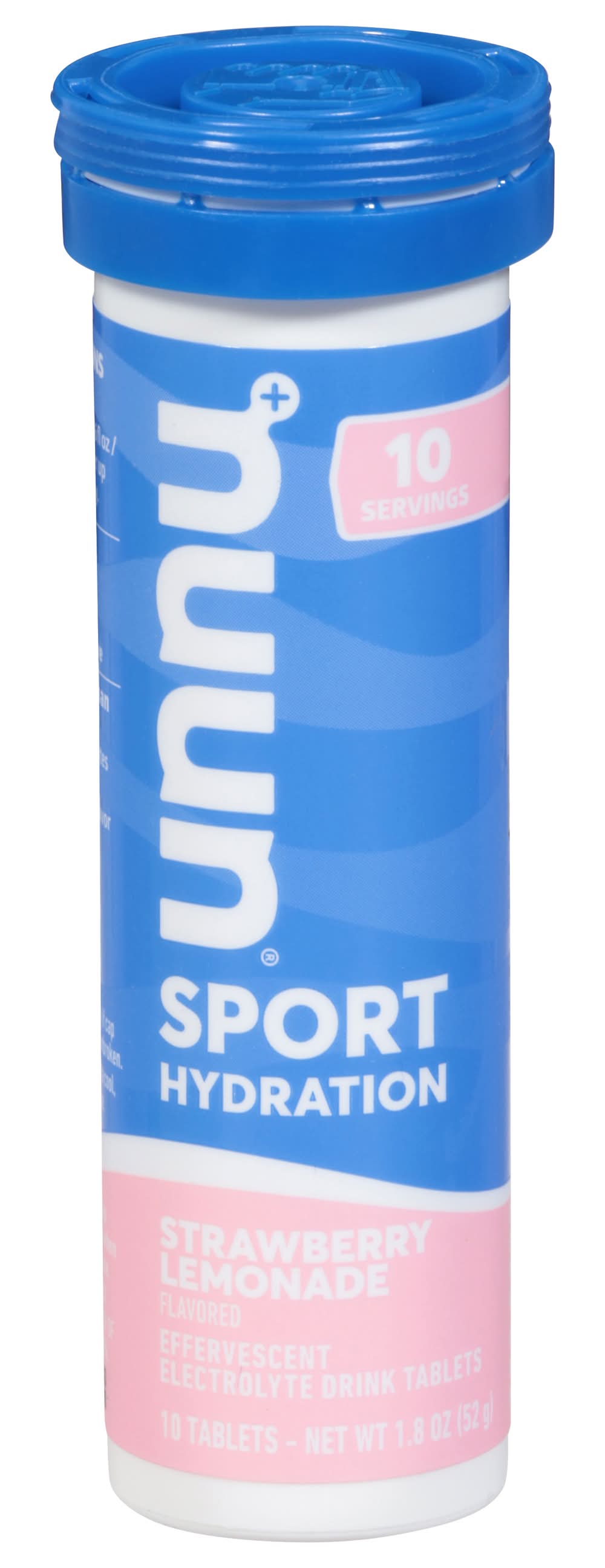Nuun Sport Hydration Tablets, Strawberry-Lemonade (1.8 oz, 10 ct)