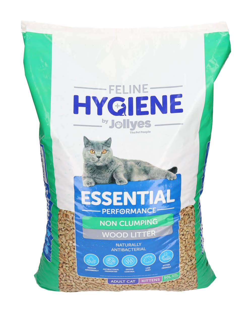 Jollyes Wood Based Cat Litter 30L