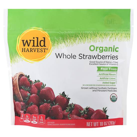 Wild Harvest Organic Whole Strawberries