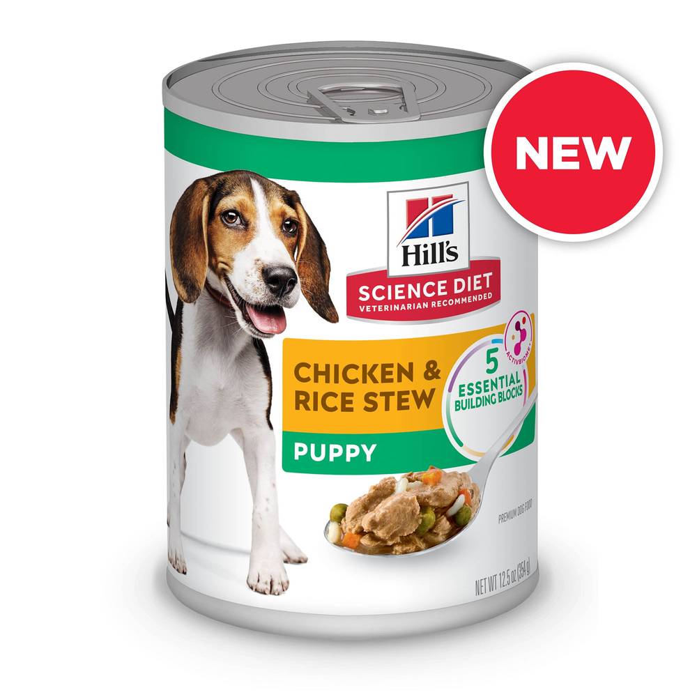 Hill's Science Diet Puppy Stew Wet Dog Food (chicken - rice)