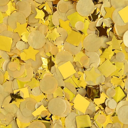 Celebrate It Confetti, Gold (0.6 oz)