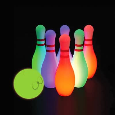 Glow Games Led Lawn Bowling Set, Assorted (7 ct)