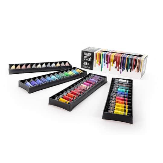 Liquitex Basics Acrylic 48 Color Set