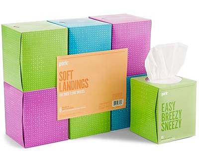 Perk™ Ultra Soft Tissue, 2-Ply, 95 Sheets/Box, 6 Boxes/Pack (PK57779)