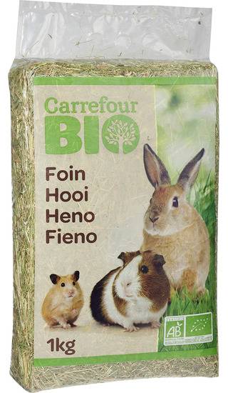 FID - Foin Bio  CARREFOUR BIO - le sac de 1Kg