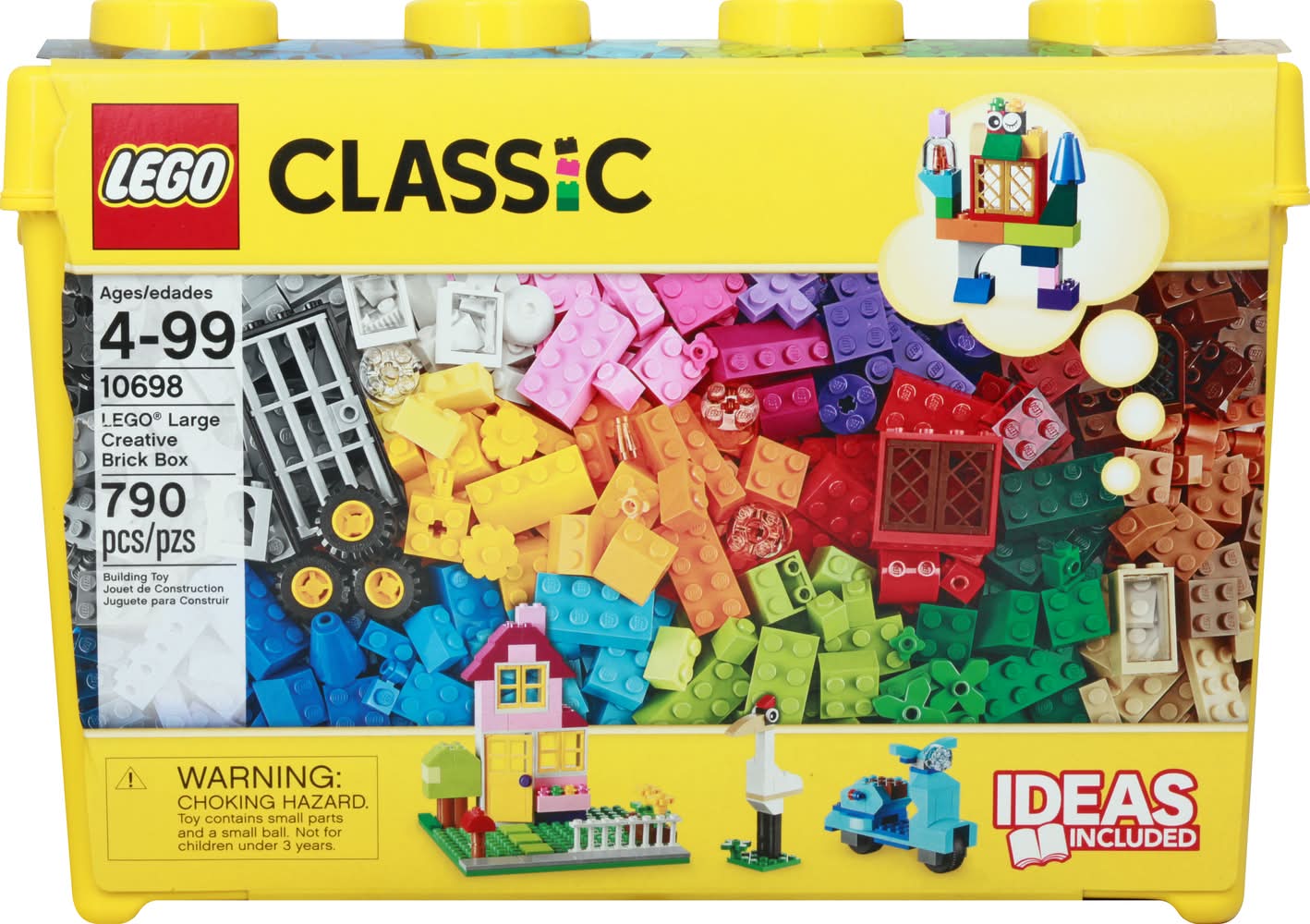 LEGO Classic Creative Brick Box Toy, L (790 ct)