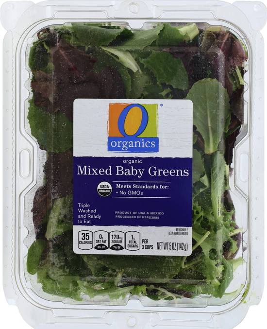 O Organics Organic Mixed Baby Greens (5 oz)