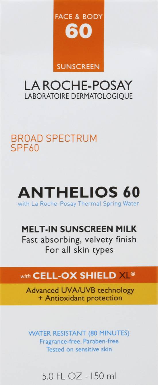La Roche-Posay Sunscreen Face & Body Broad Spectrum Spf 60