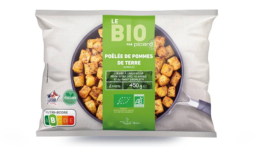 Poêlée de pommes de terre bio, France